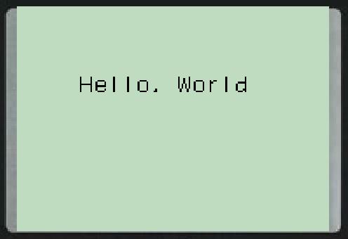 EV3 實機上的 Hello, World