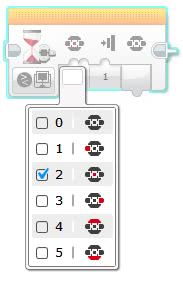 EV3 主機按鈕設定