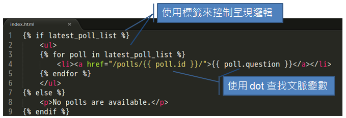 Django 模版系統