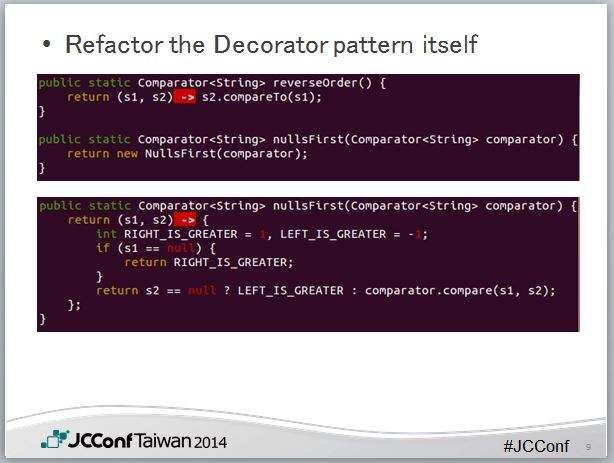 Java 8 Patterns