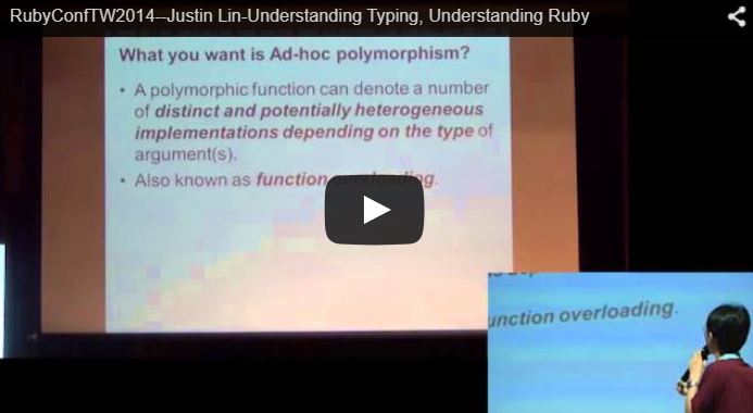 Understanding Typing. Understanding Ruby.