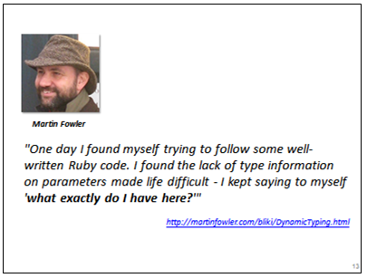 Understanding Typing. Understanding Ruby.