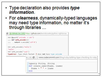 Understanding Typing. Understanding Ruby.