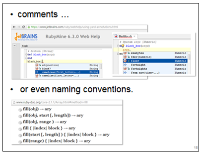 Understanding Typing. Understanding Ruby.