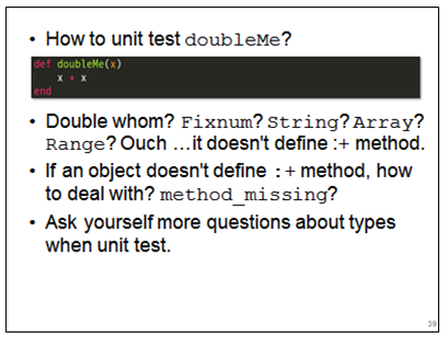 Understanding Typing. Understanding Ruby.