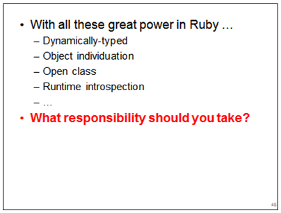 Understanding Typing. Understanding Ruby.