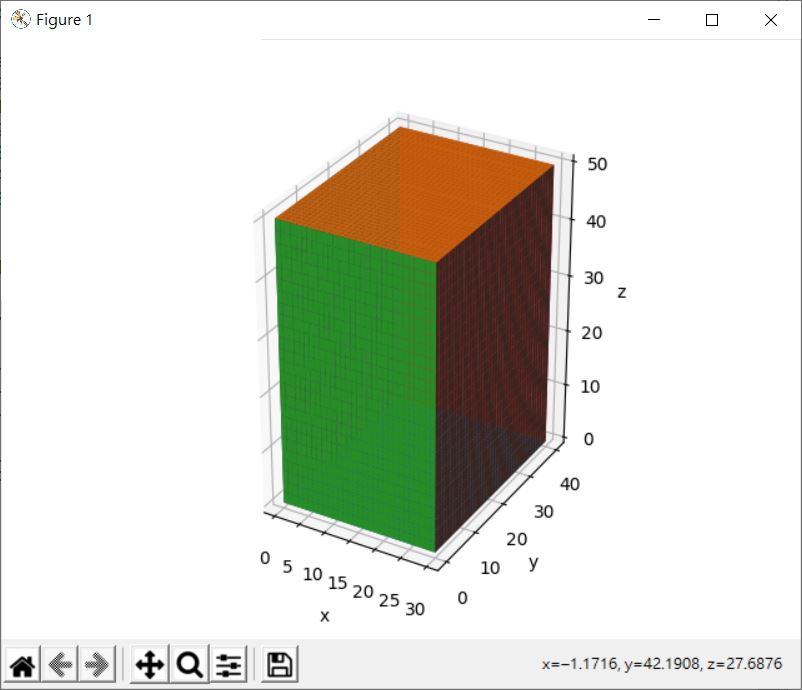 Matplotlib 三角曲面