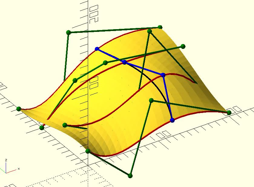 Bézier surface