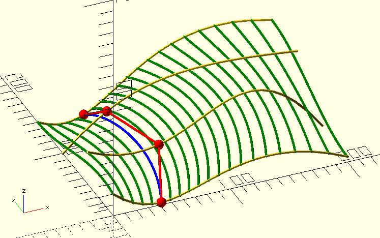 Bézier surface