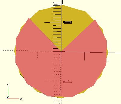 Circular sector and arc