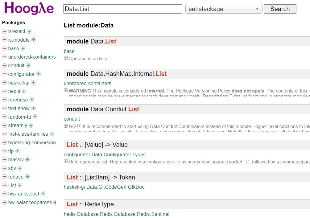 Data.List/Set/Map 模組