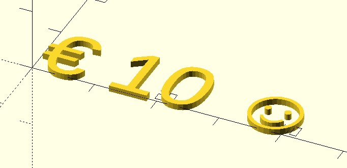 OpenSCAD CheatSheet